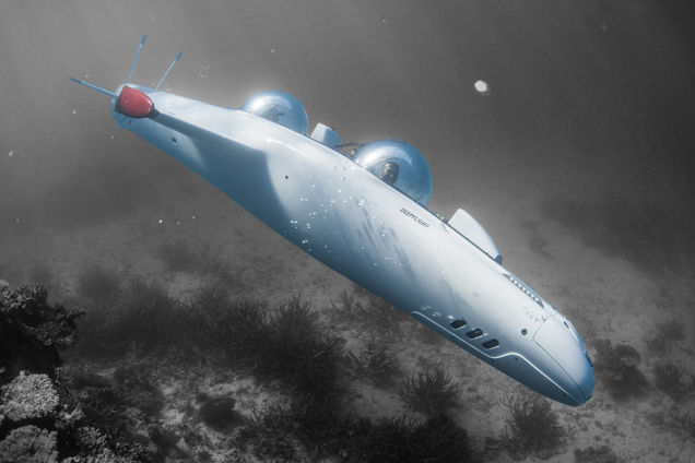 Explore the Ocean Deep in a Personal Submarine