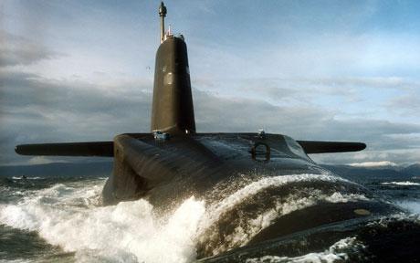 A British Vanguard submarine