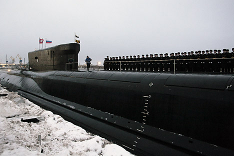 Russia inaugurates its second nuclear-powered submarine cruiser