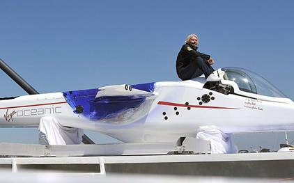 Richard Branson on the Challenger Deep submersible