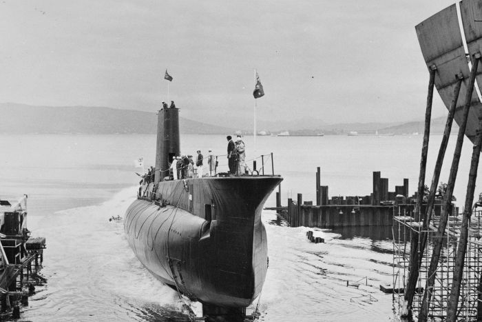 An Oberon Class submarine