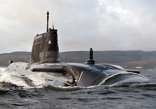 Nuclear submarine (Illustration: AP)