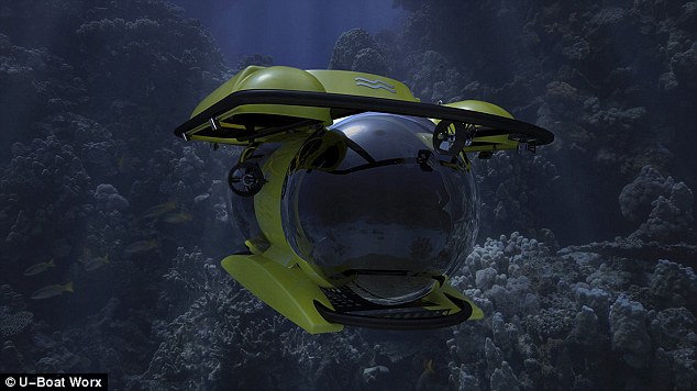 Diving in a U-Boat Worx submarine is an ecologically sound activity, the firm says