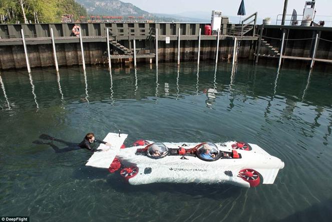 DeepFlight is unveiling the latest generation of its Dragon personal submarine at this year's Monaco Yacht Show