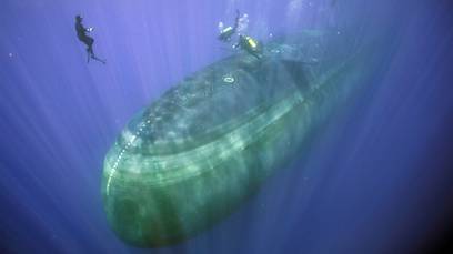 Israeli Navy submarine (Photo: Gadi Kabalo)