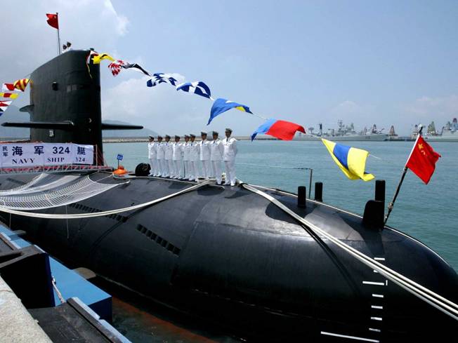 PLA China naval submarine navy